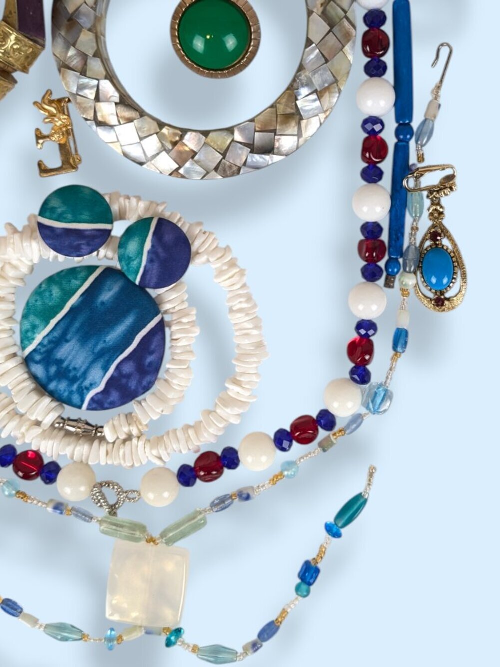 BELLAMY - Vintage Jewelry Lot - 061 - Picture 6 of 7